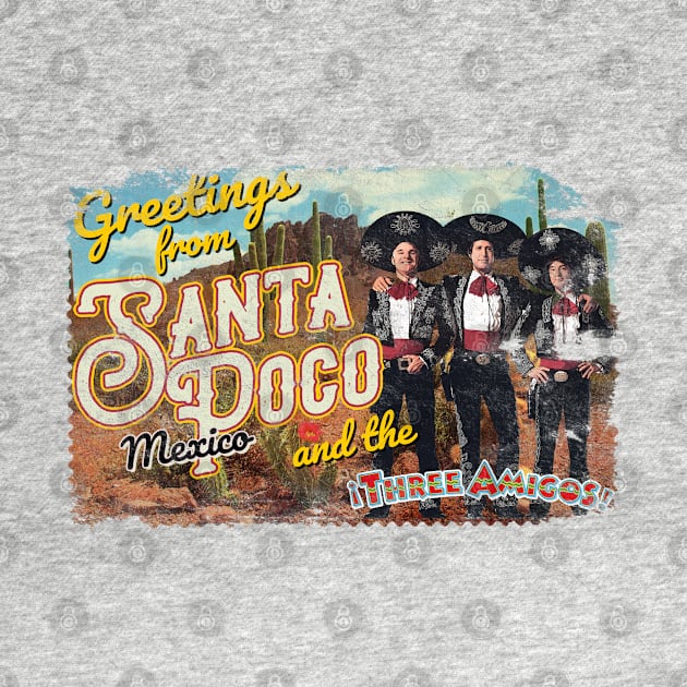 Greetings from Santa Poco, distressed w/ postcard edges by hauntedjack